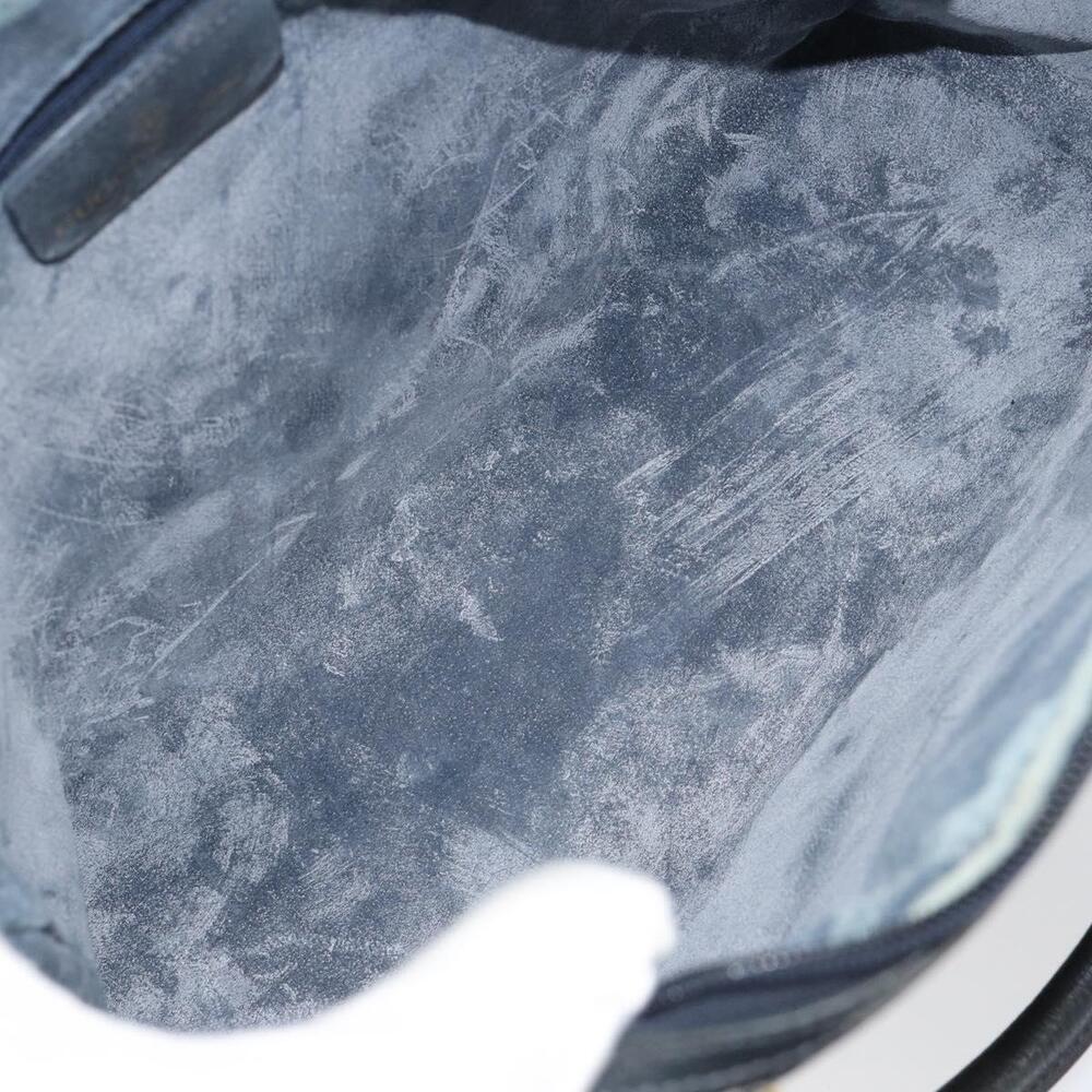 GUCCI GG Supreme Sherry Line Hand Bag PVC Navy Red 378 002 4466 Auth ep12166 - Picture 10 of 16